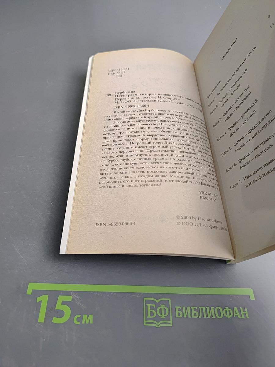 Пять травм, которые мешают быть самим собой