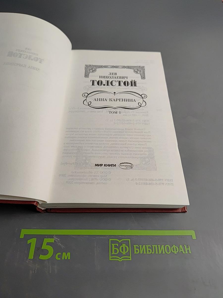 Анна Каренина. Том 1