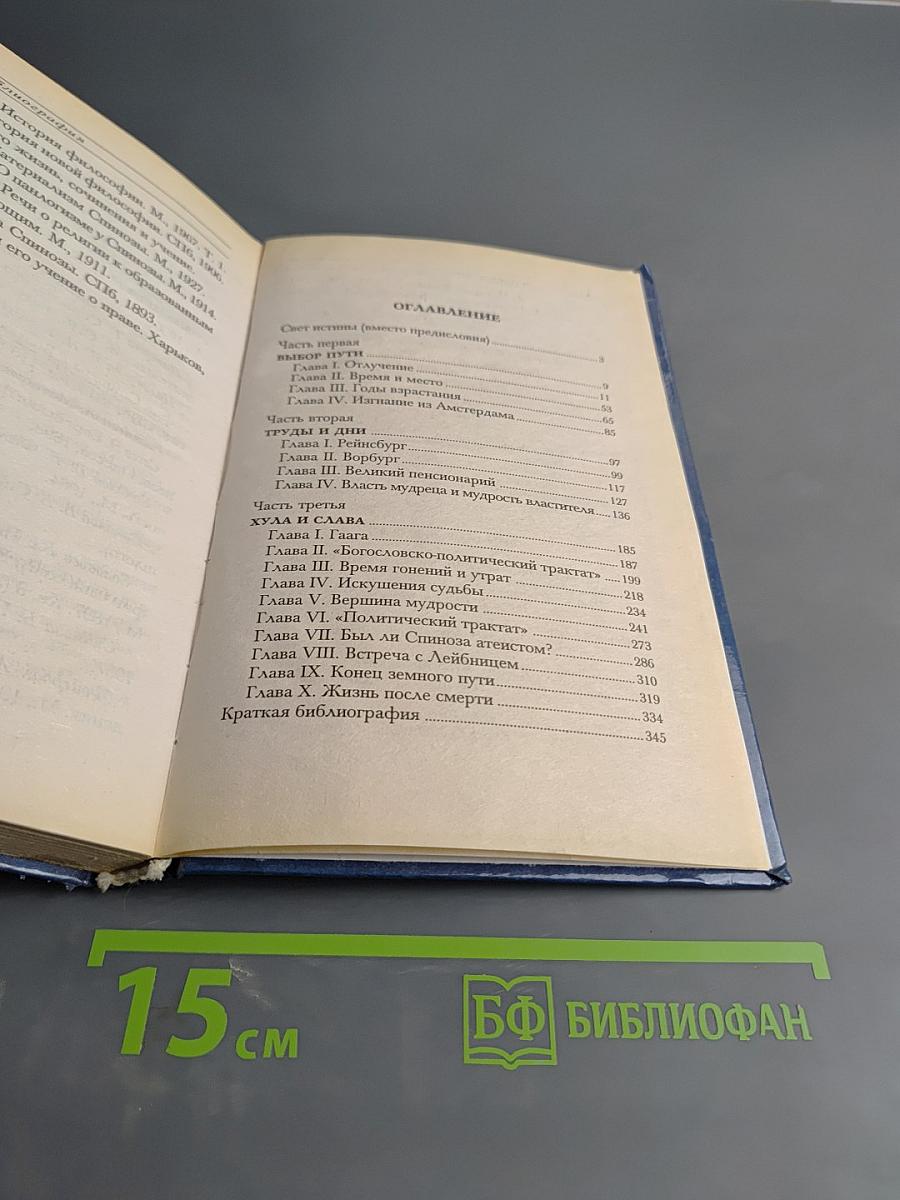 Спиноза. Жизнь мудреца