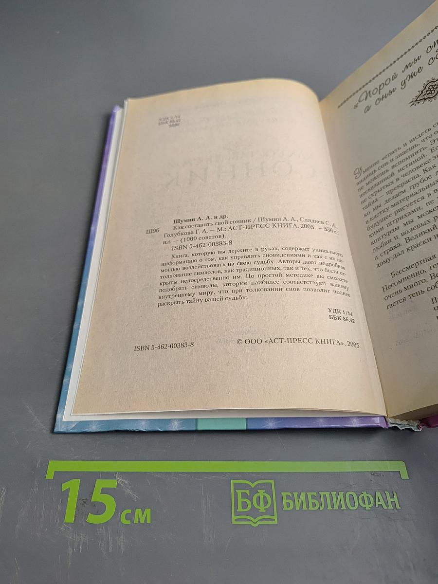 Как составить свой сонник