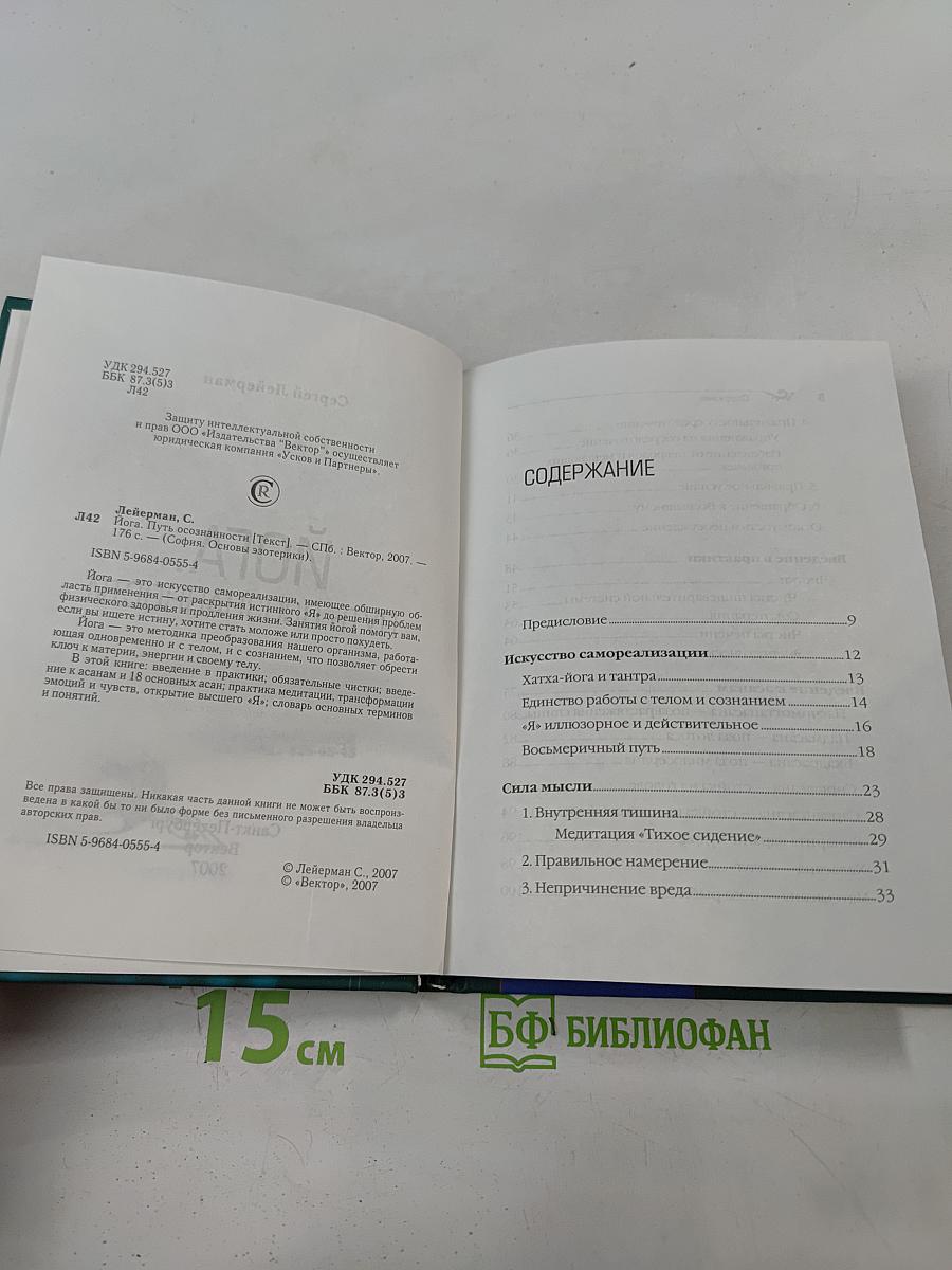 Йога. Путь осознанности