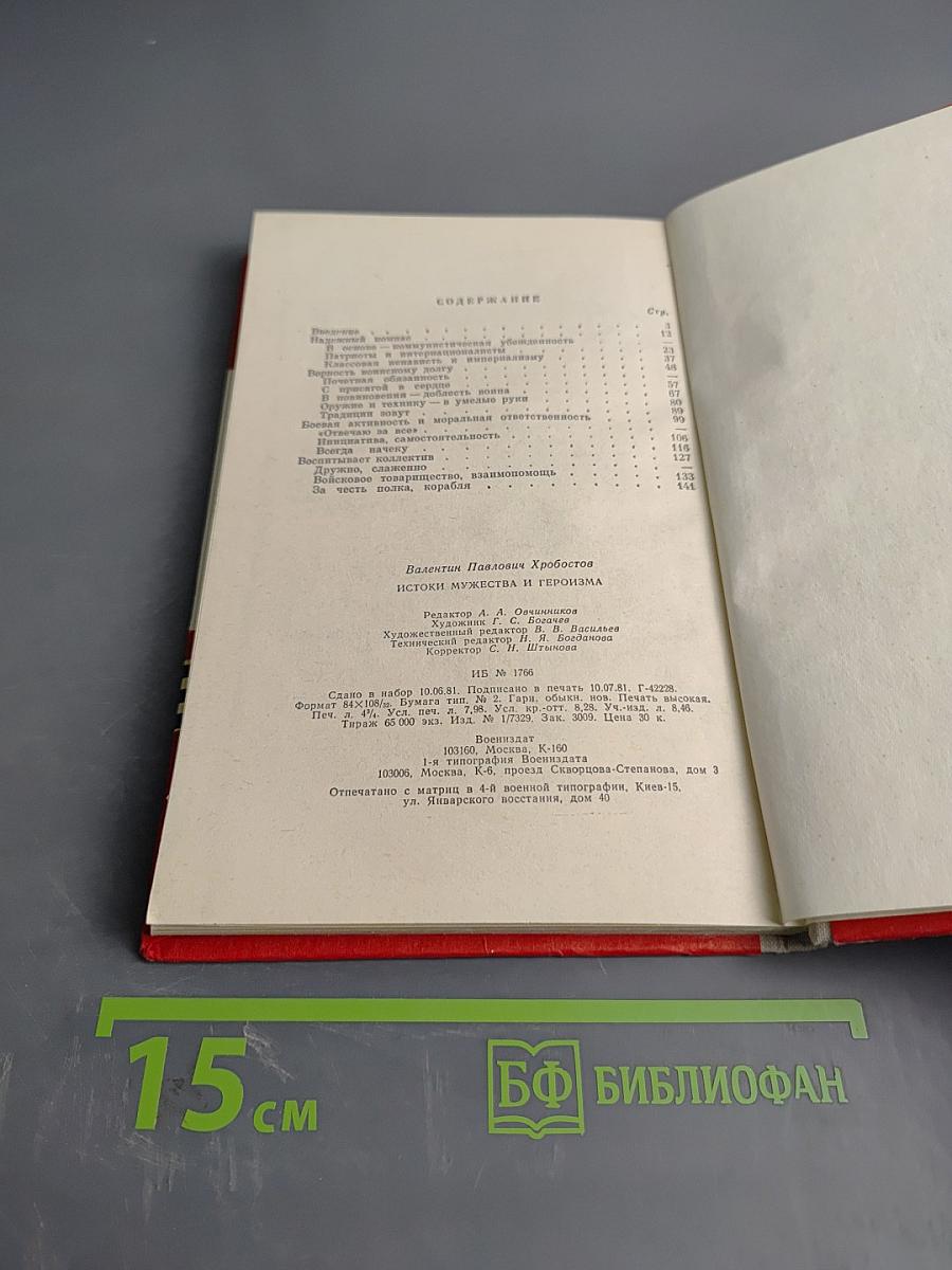 Истоки мужества и героизма