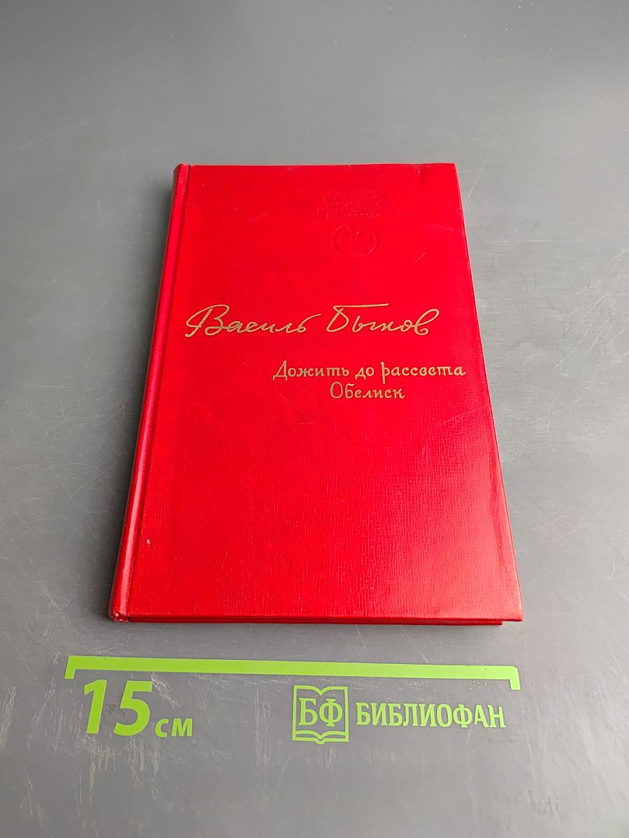 Дожить до рассвета. Обелиск