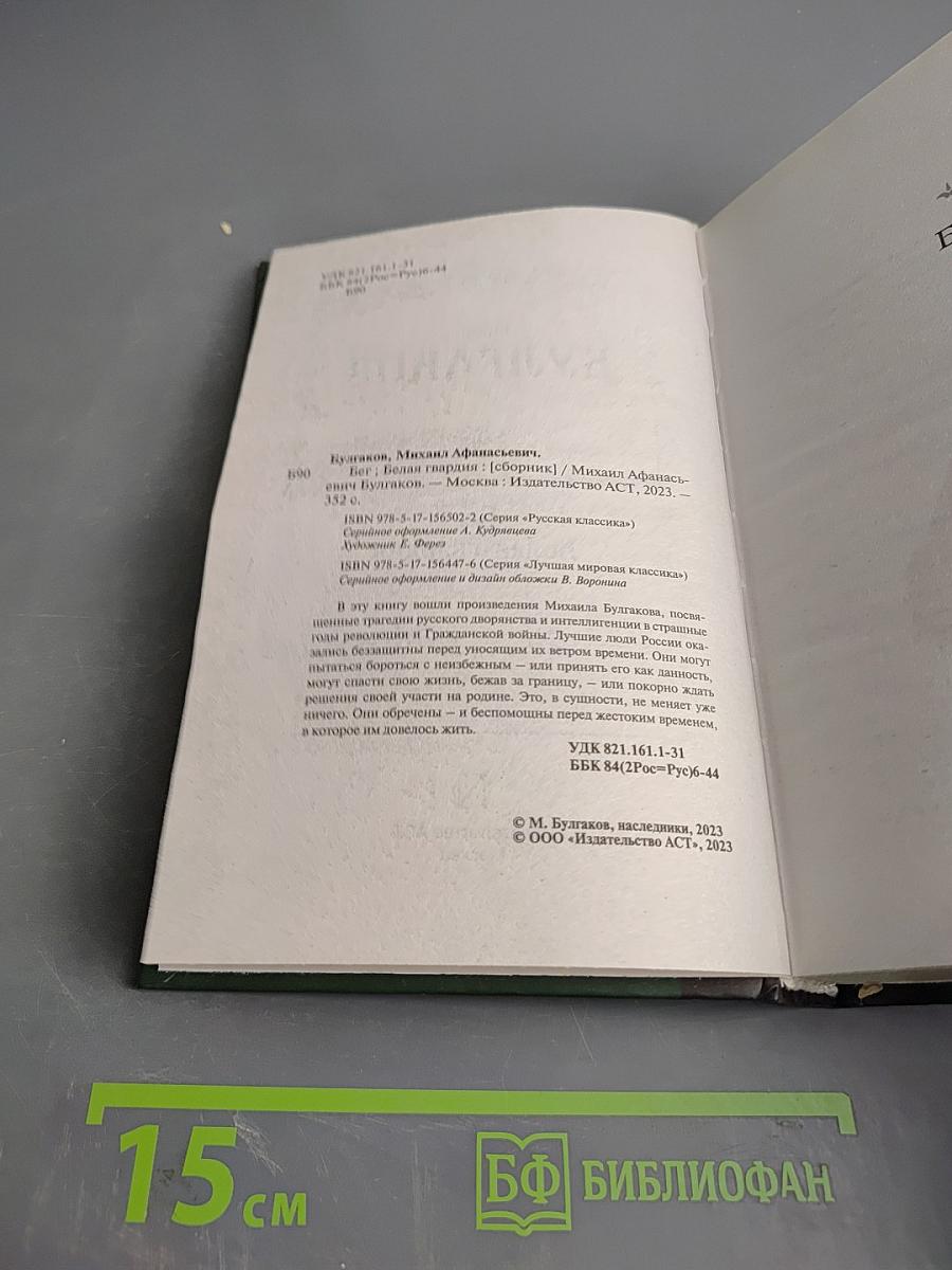 Бег. Белая гвардия