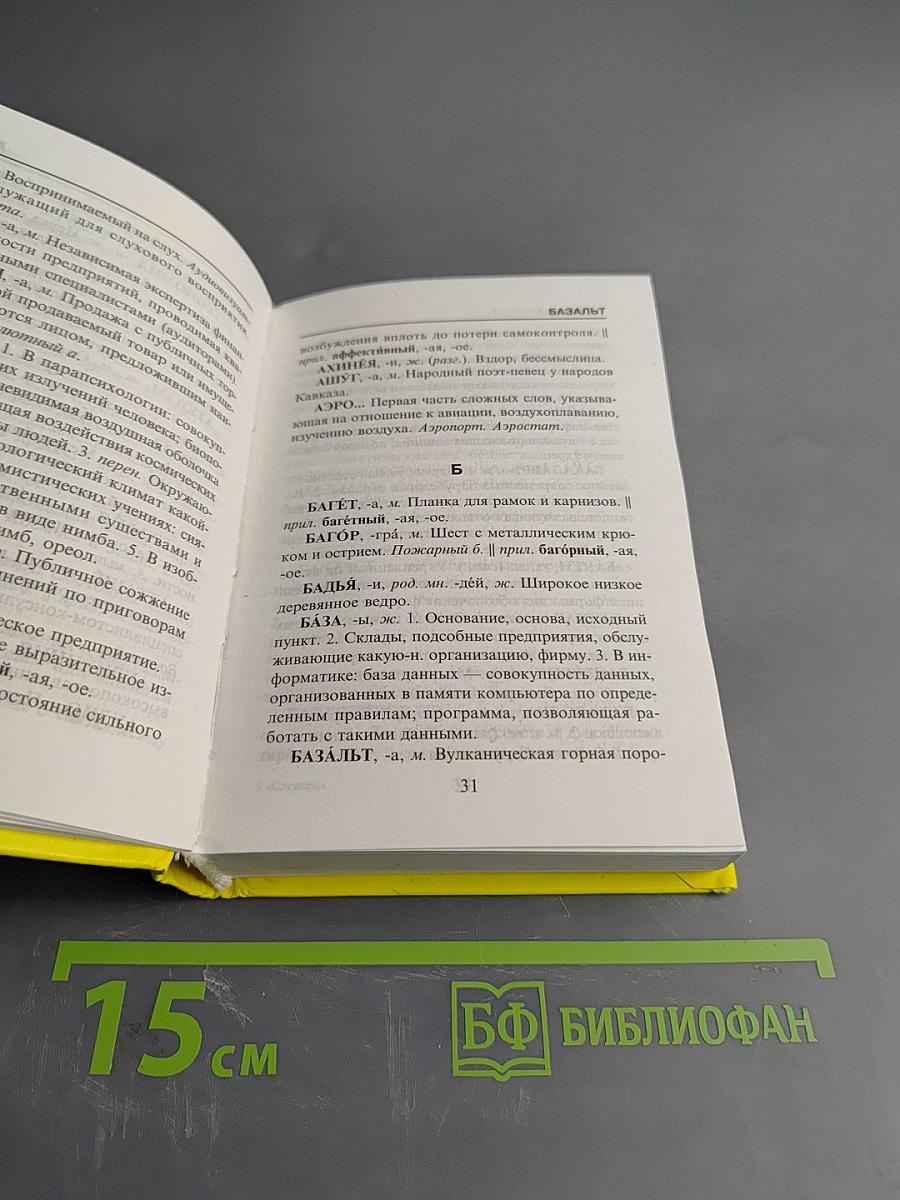 Школьный толковый словарь русского языка