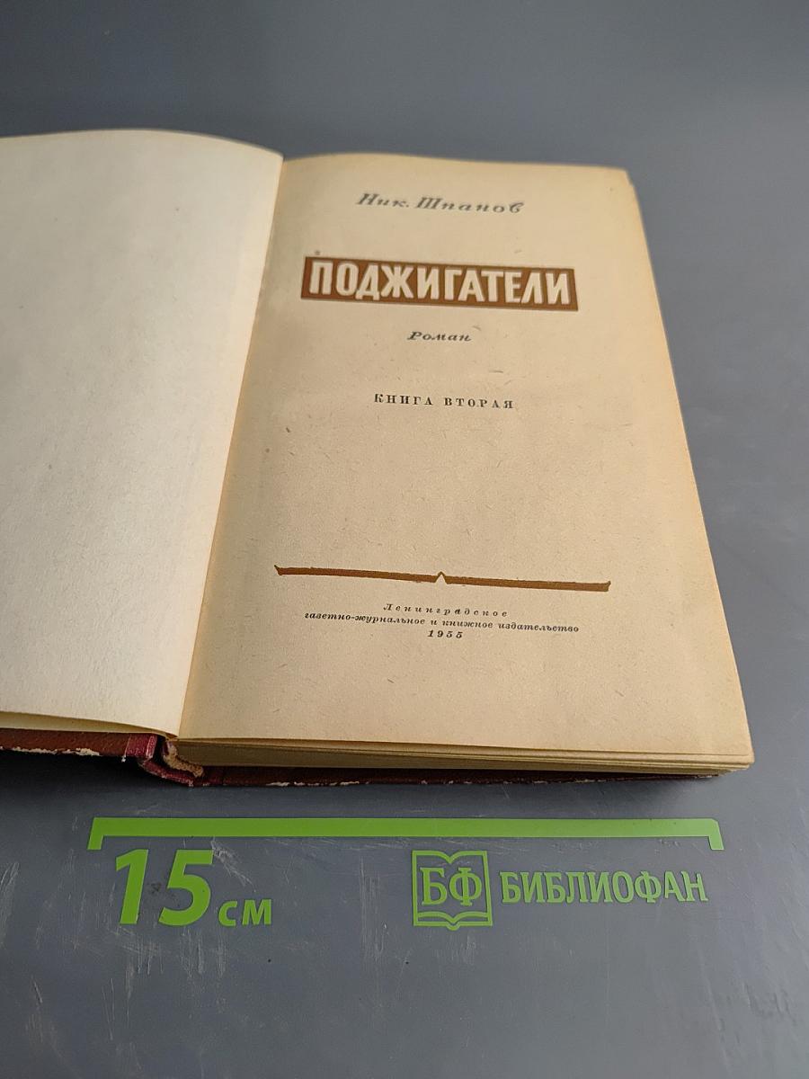 Поджигатели. Книга вторая