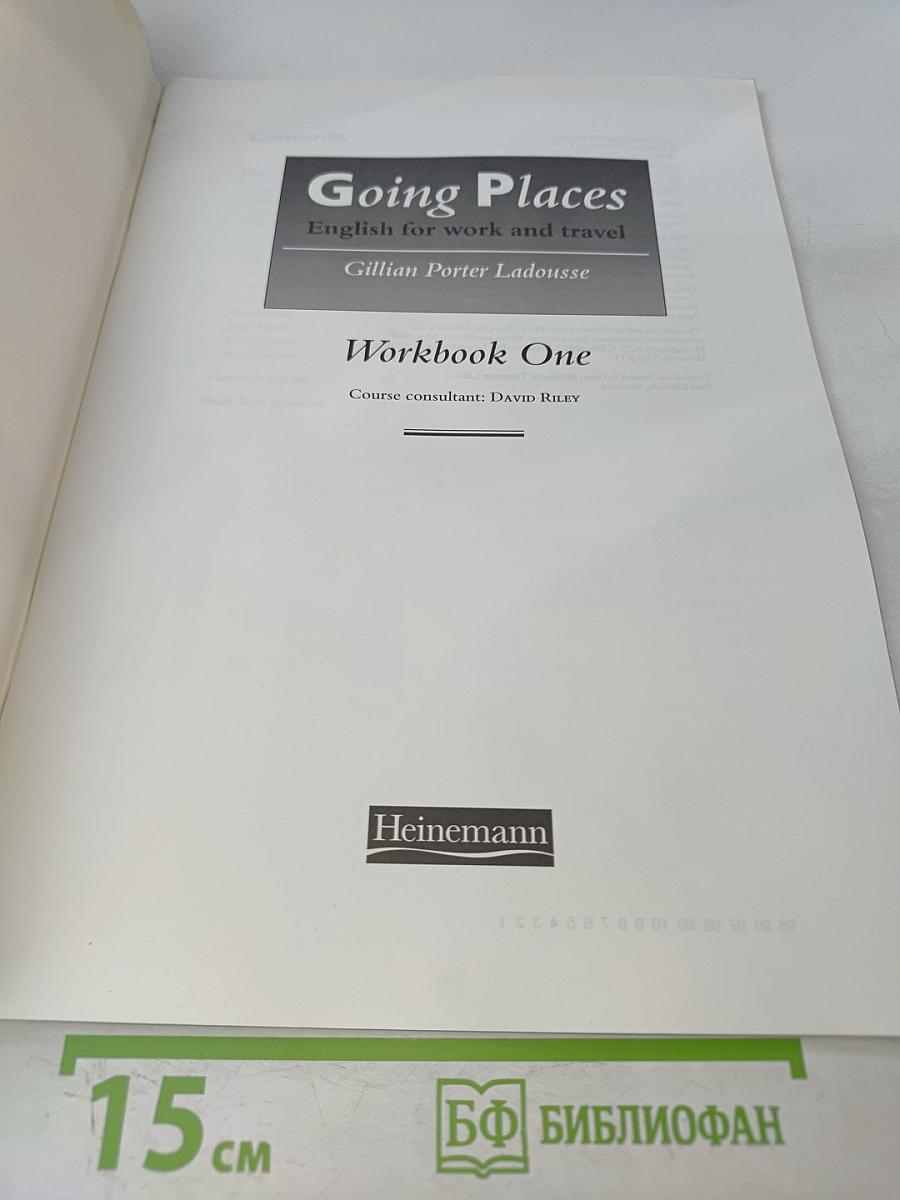 Going Places: Workbook One