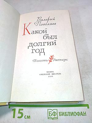 Какой был долгий год