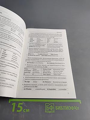 Краткая грамматика английского языка