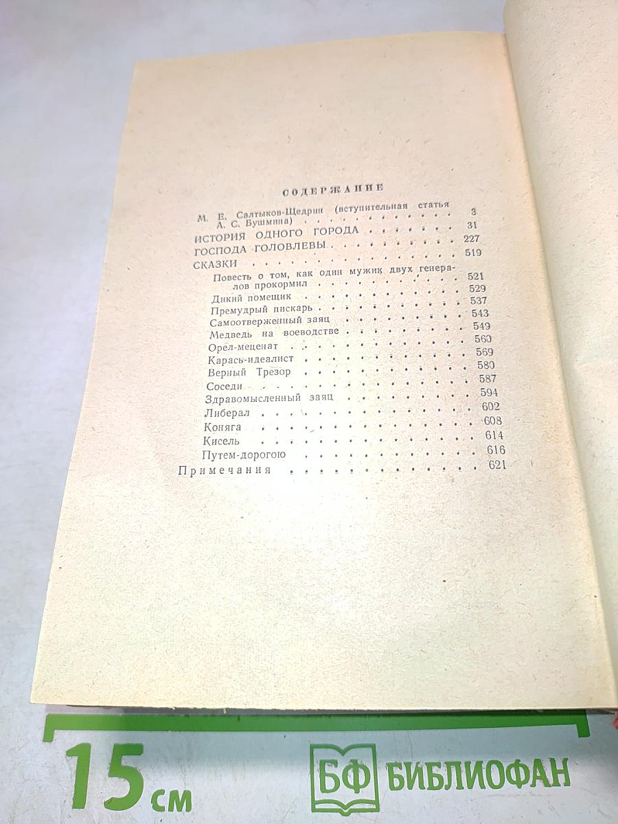 История одного города. Господа Головлевы. Сказки