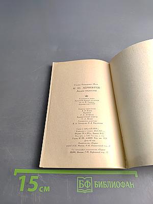 Лермонтов. Логика творчества