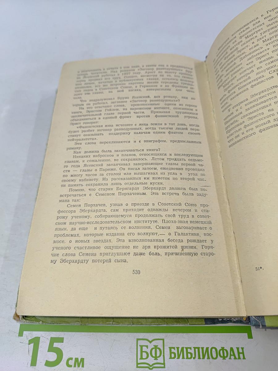 Я жгу Париж. Нос. Главный виновник. Заговор равнодушных