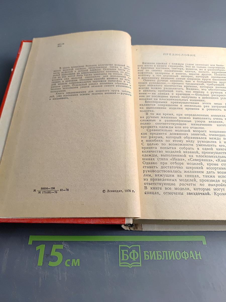 Модели вязаной одежды