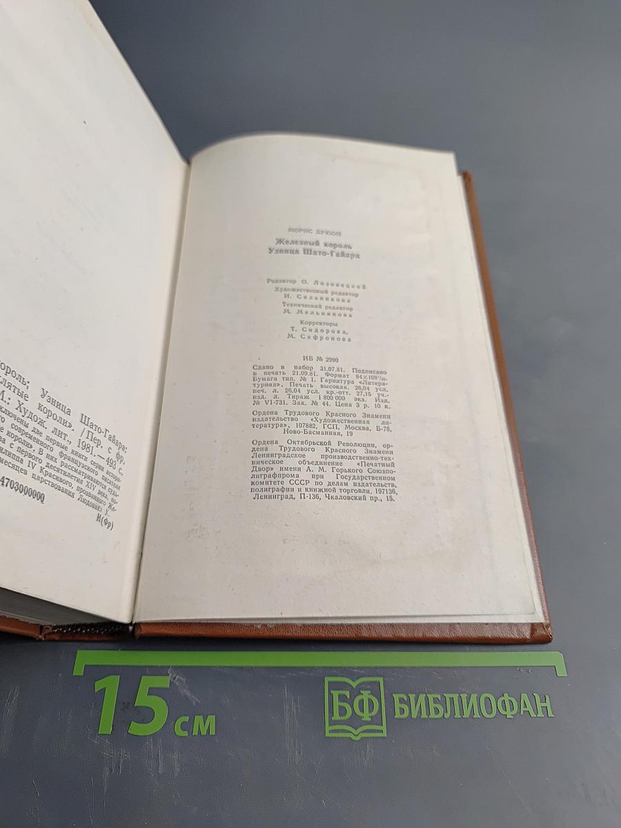 Железный король. Узница Шато-Тайафа