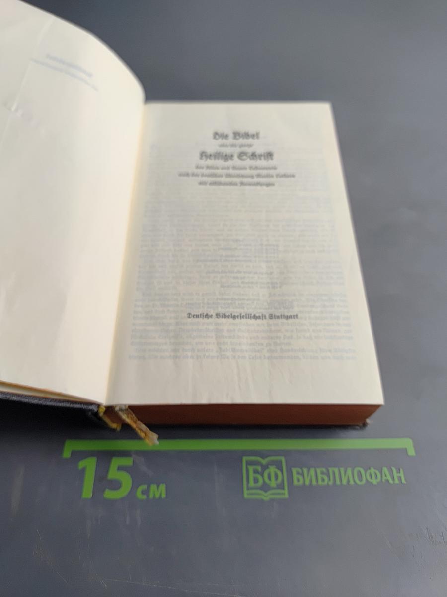 Die Bibel. Heilige Schrift