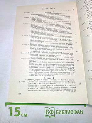 Теория и методика комсомольской работы в школе