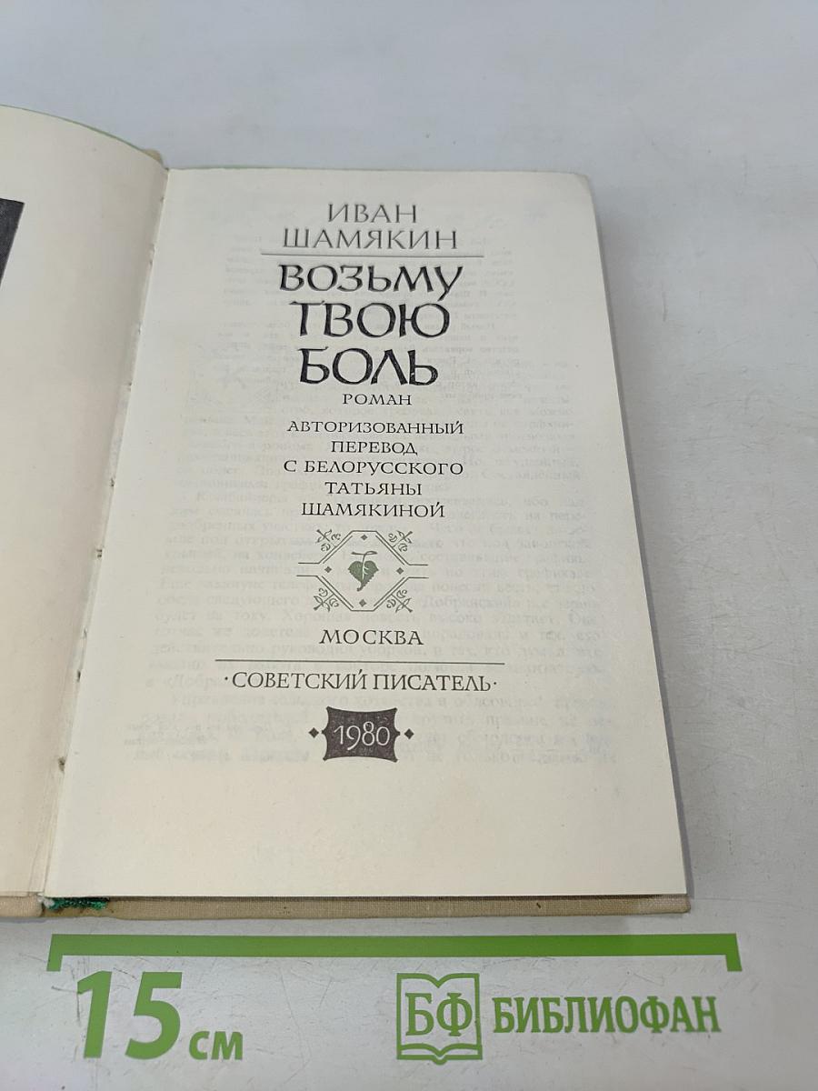 Возьму твою боль