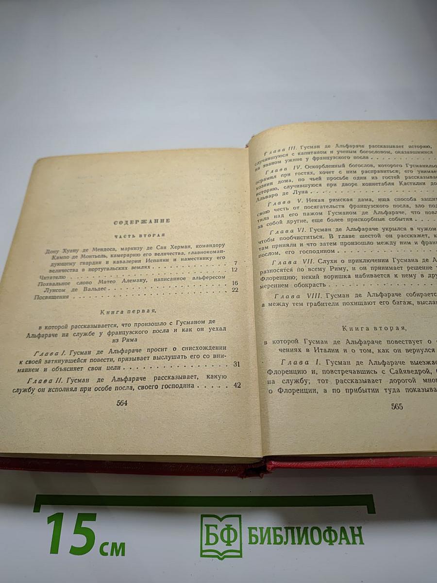 Жизнь, описание Гусмана де Альфараче, наблюдателя жизни человеческой. Часть вторая