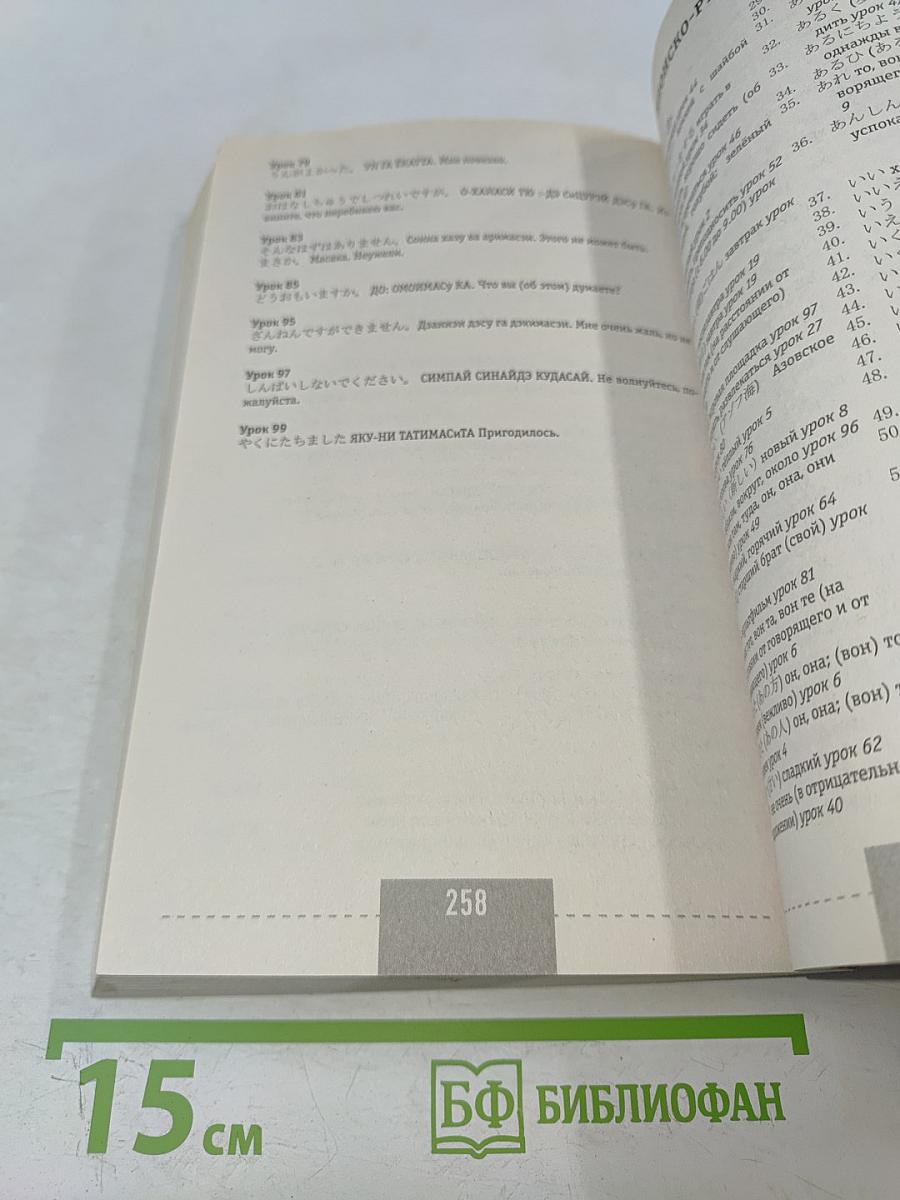 Иностранный за 100 дней. Интенсивный курс японского языка для начинающих