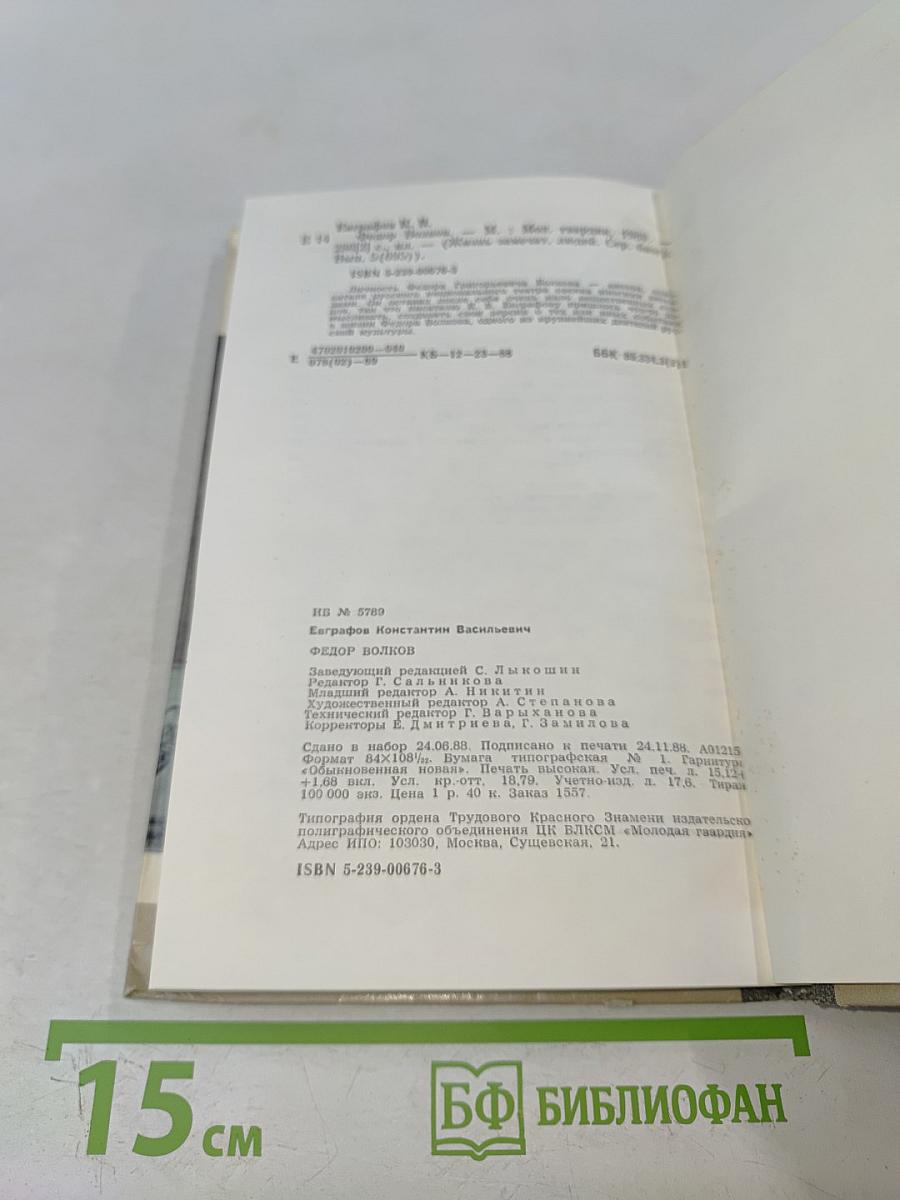 Федор Волков