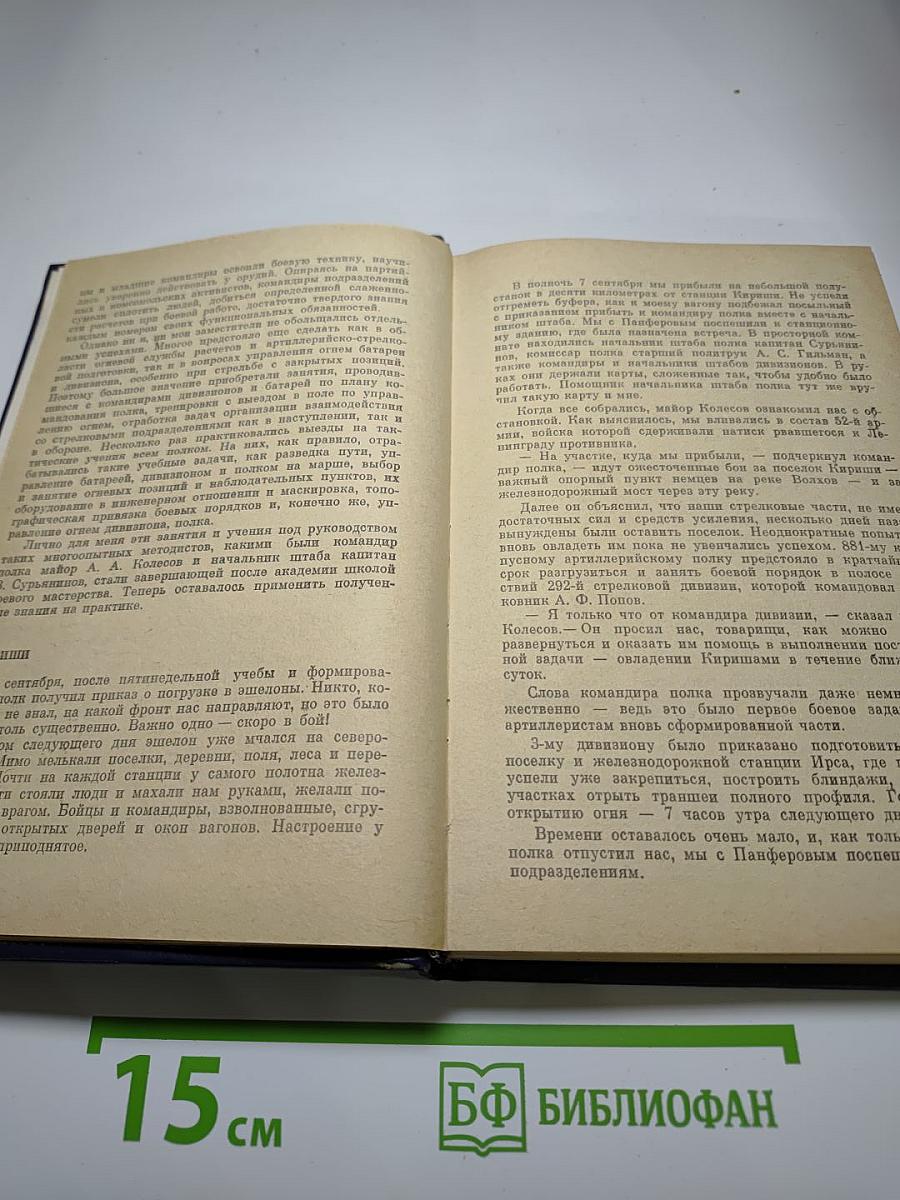 Расчищая путь пехоте...