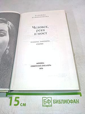 Человек, река и мост