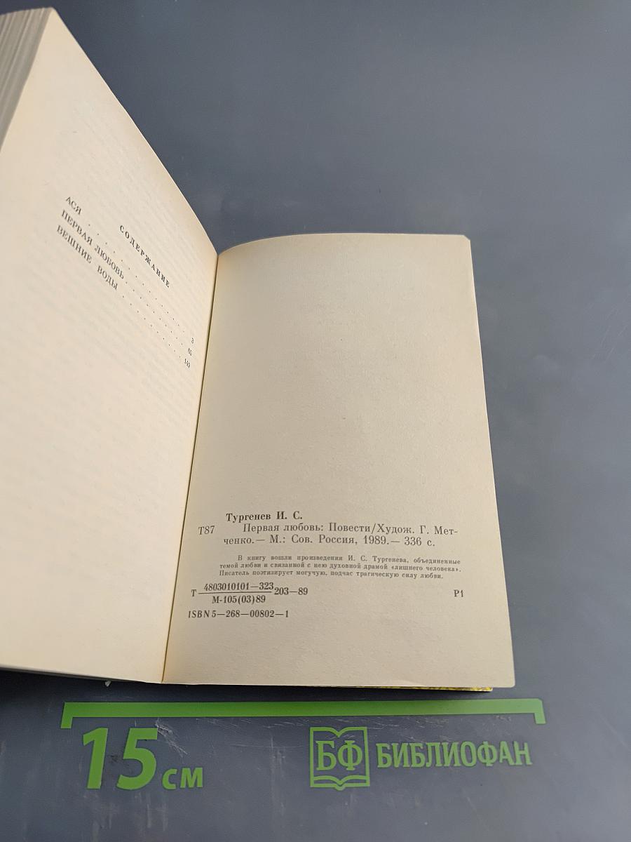 Первая любовь