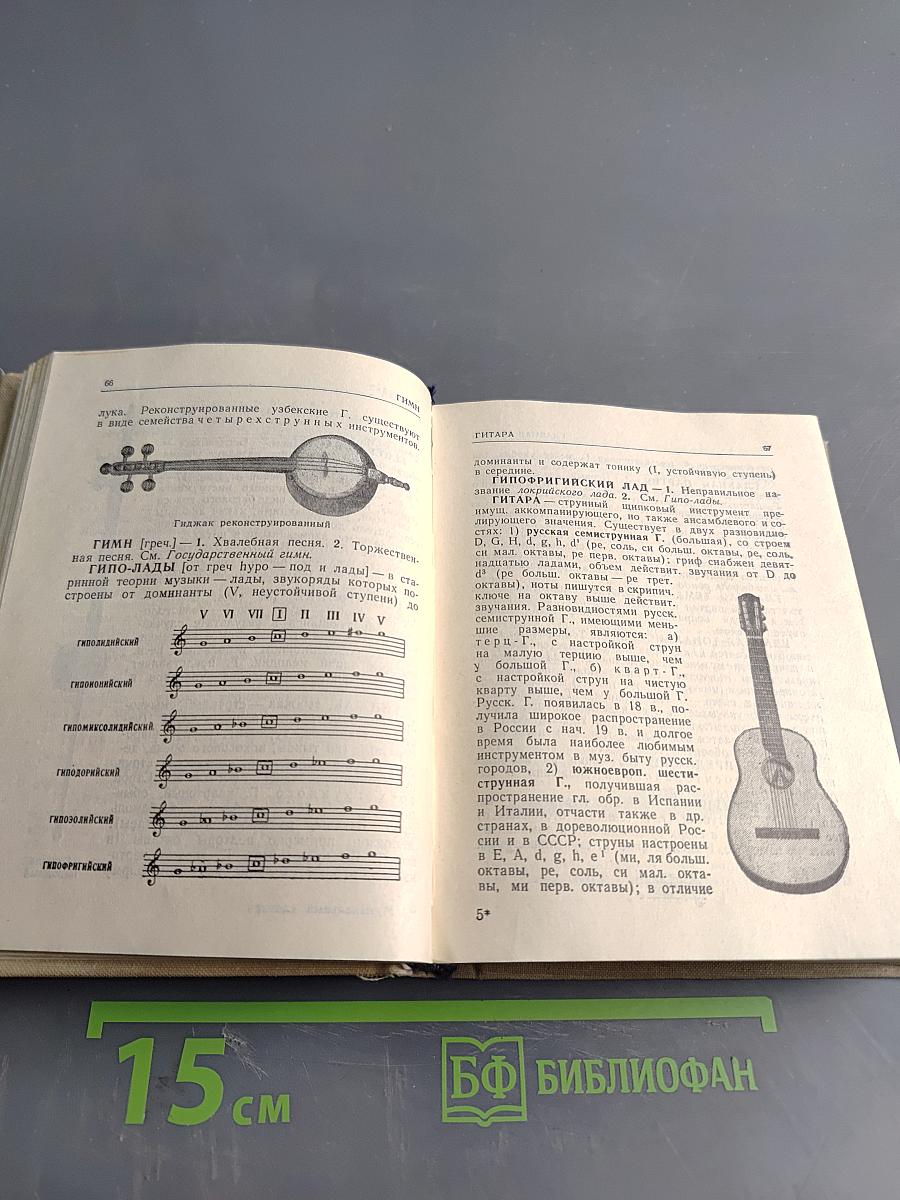 Краткий музыкальный словарь