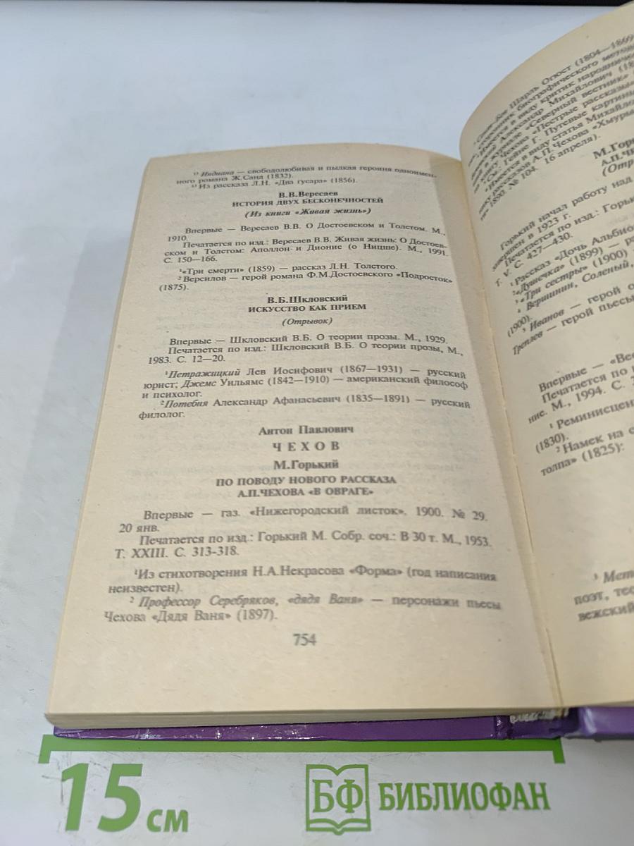 Хрестоматия по литературной критике для школьников и абитуриентов