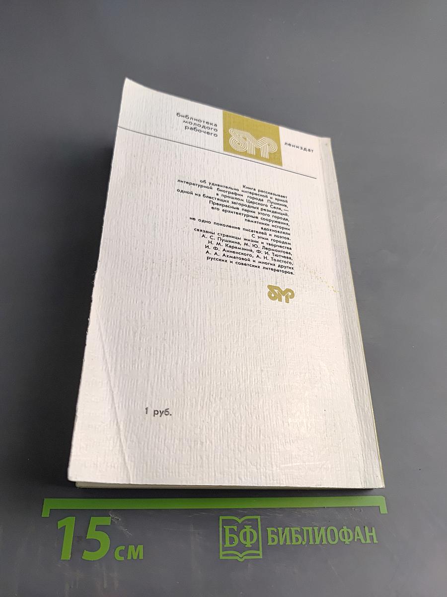 Город муз. Литературные памятные места города Пушкина