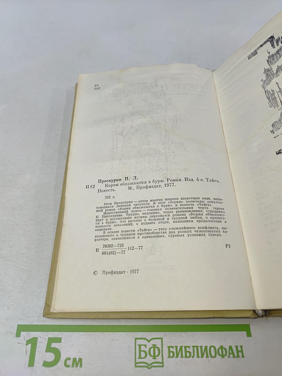 Корни обнажаются в бурю