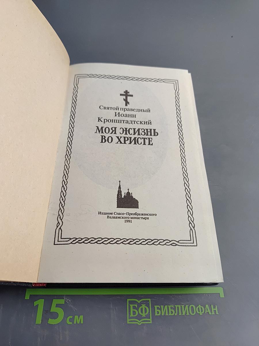 Моя жизнь во Христе, или Минуты духовной трезвости и озарения, благоговейного чувства, духовного назидания к пользе души