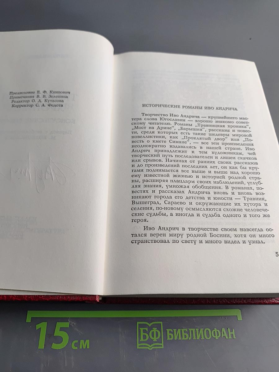 Травницкая хроника. Консульские времена