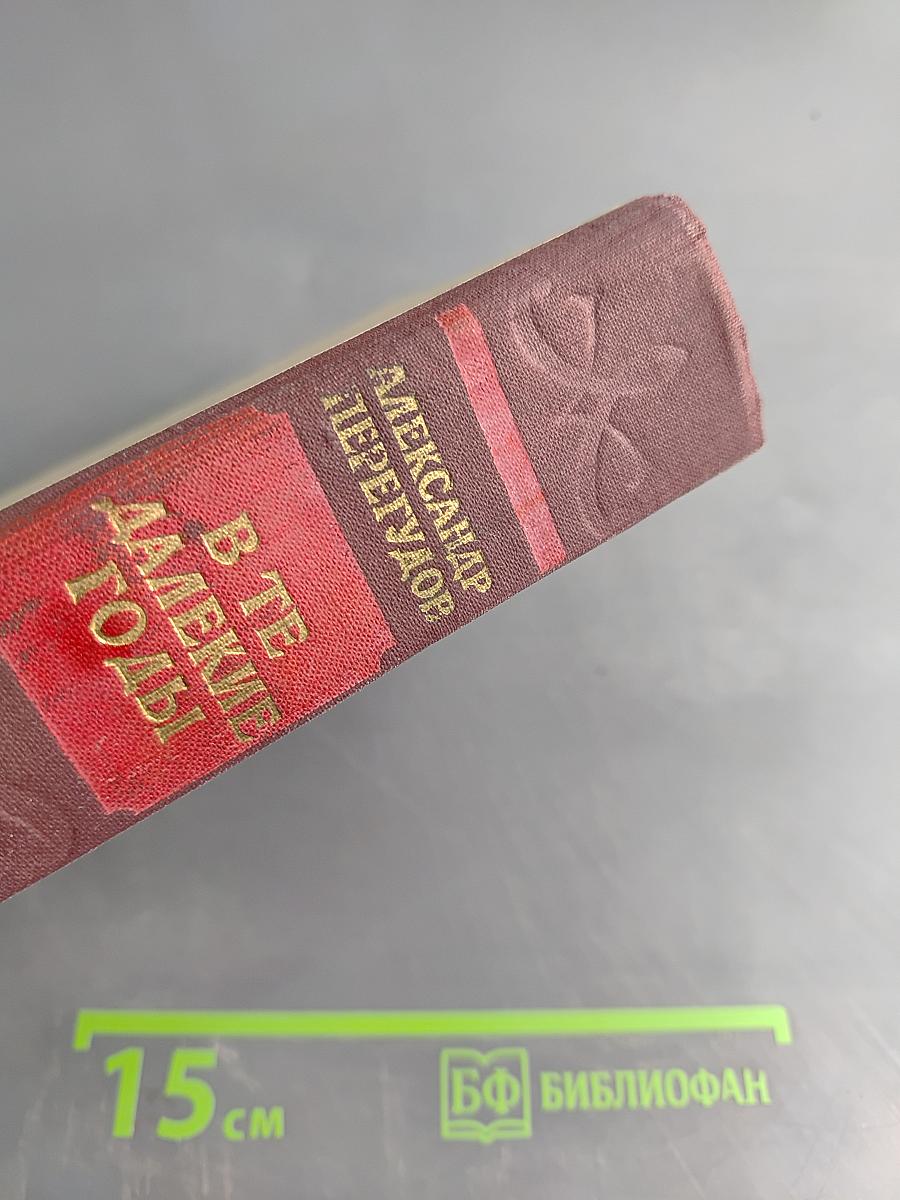 В те далекие годы