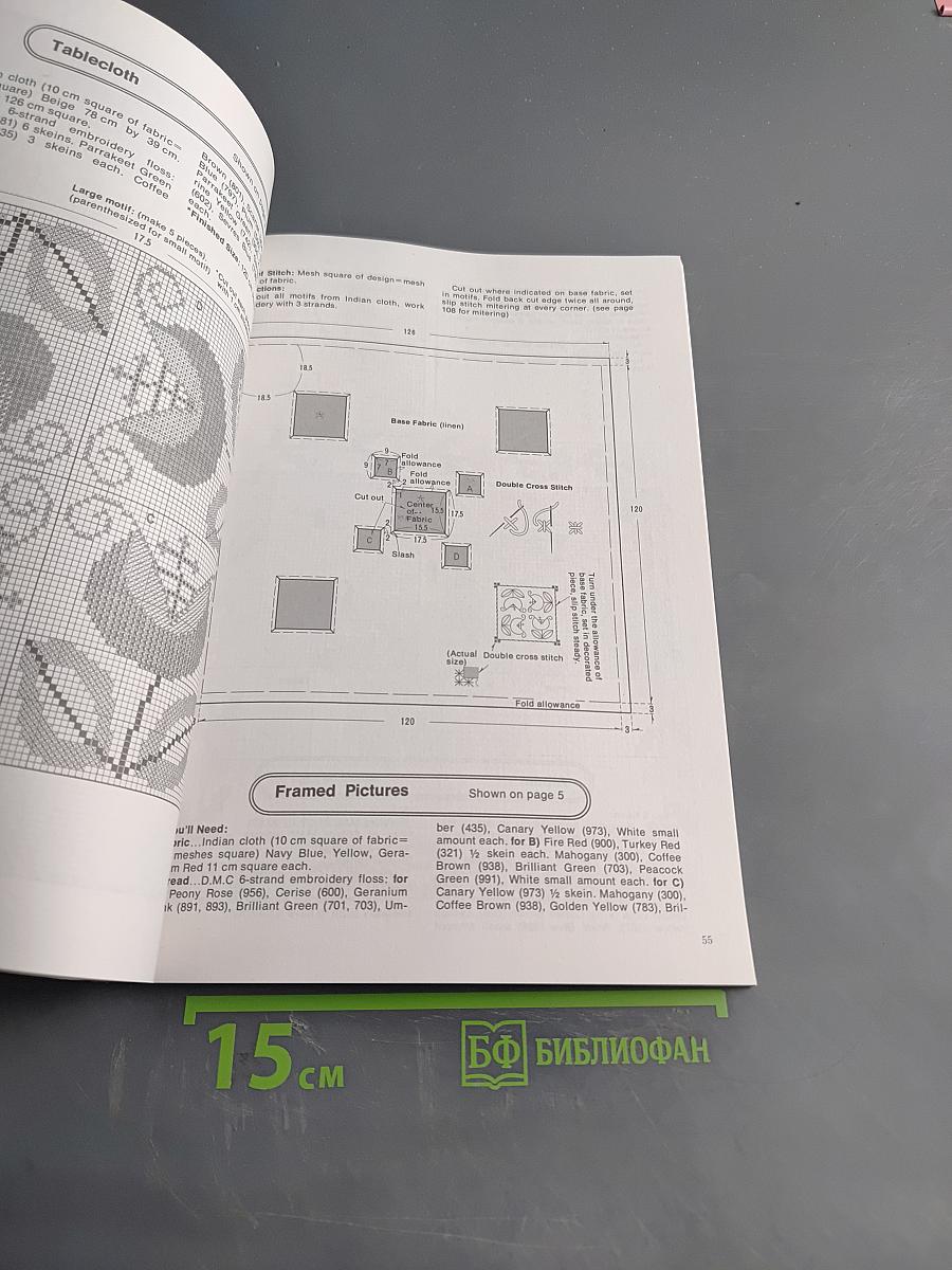 Cross stitch in small designs