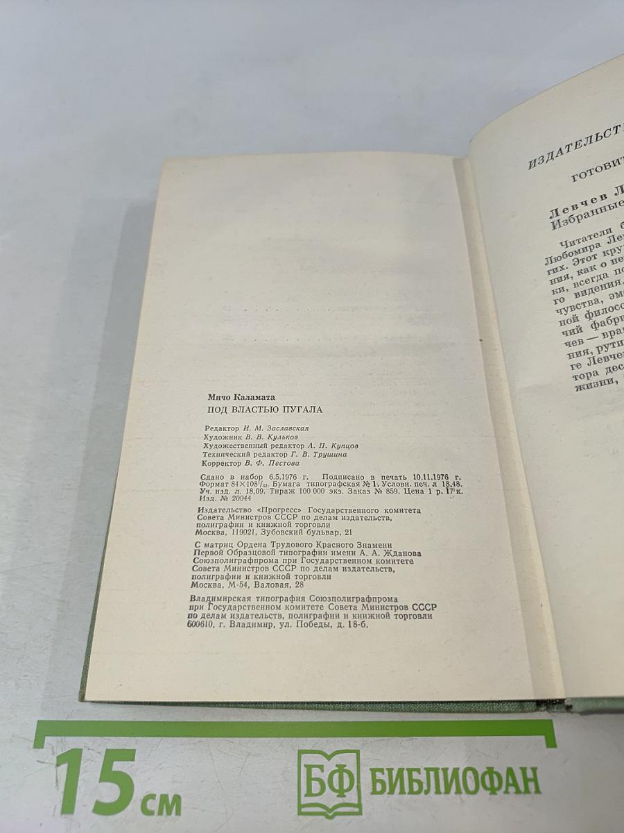 Под властью пугала