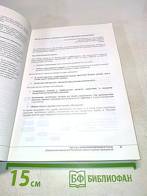 Как стать электронной компанией в России