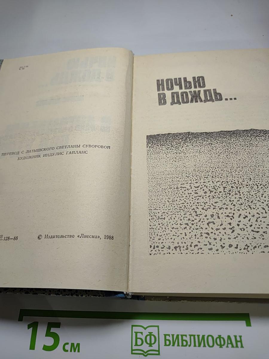 Ночью в дождь...; В автомобиле, под утро