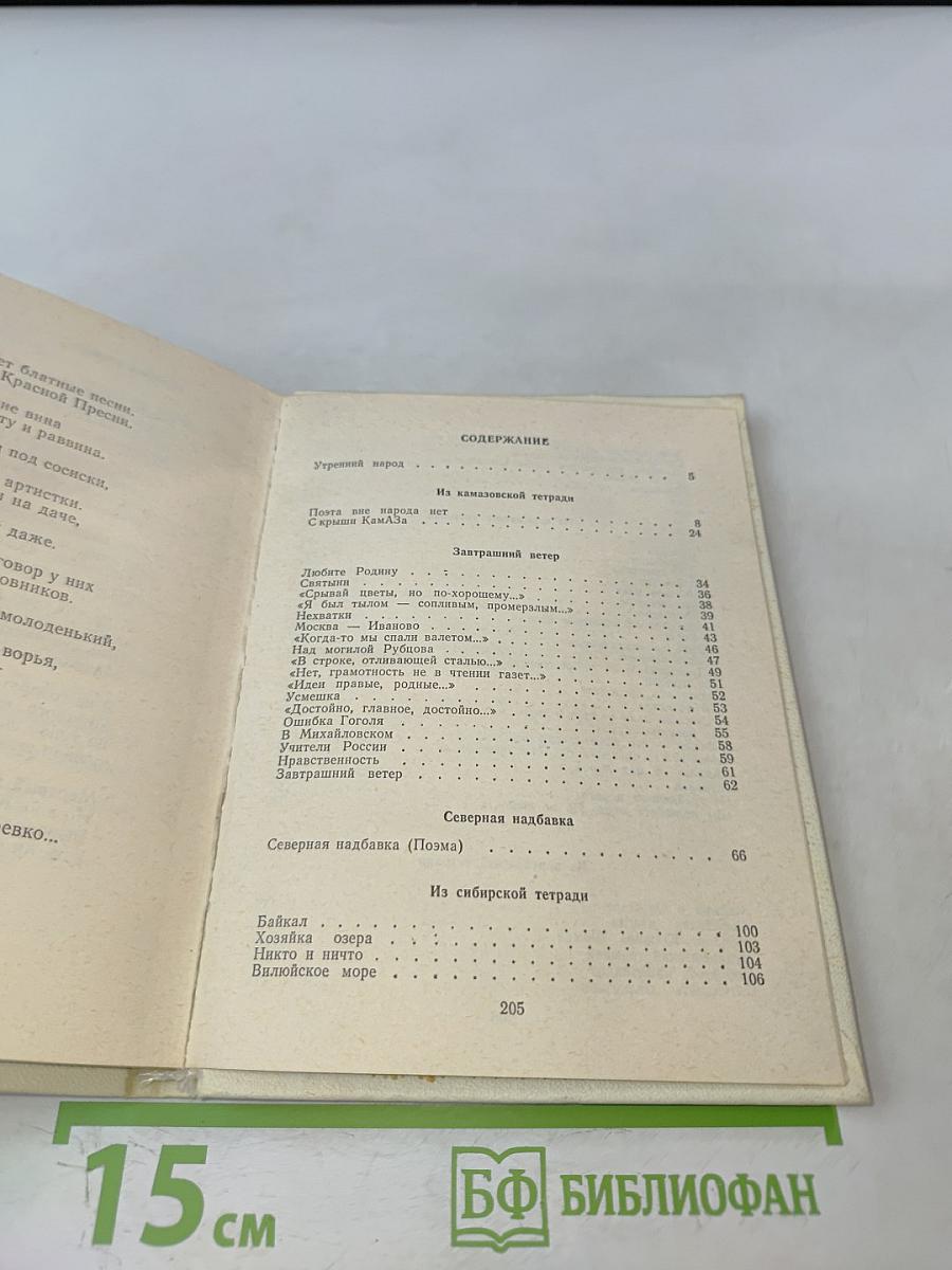 Утренний народ: Новая книга стихов