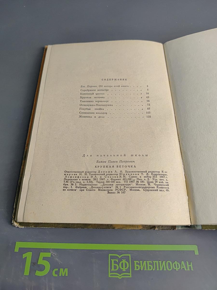 Хрупкая веточка