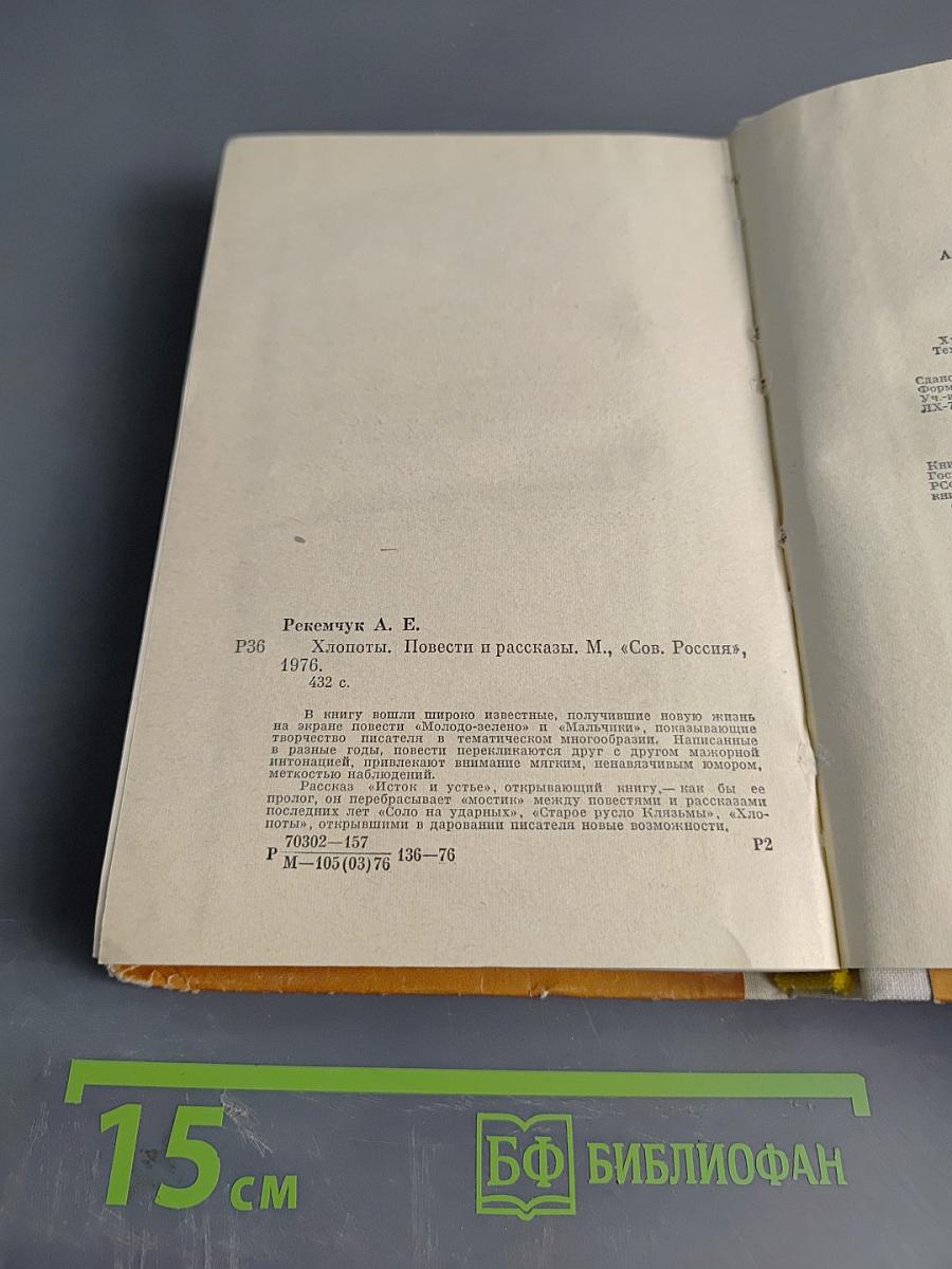 Хлопоты. Повести и рассказы