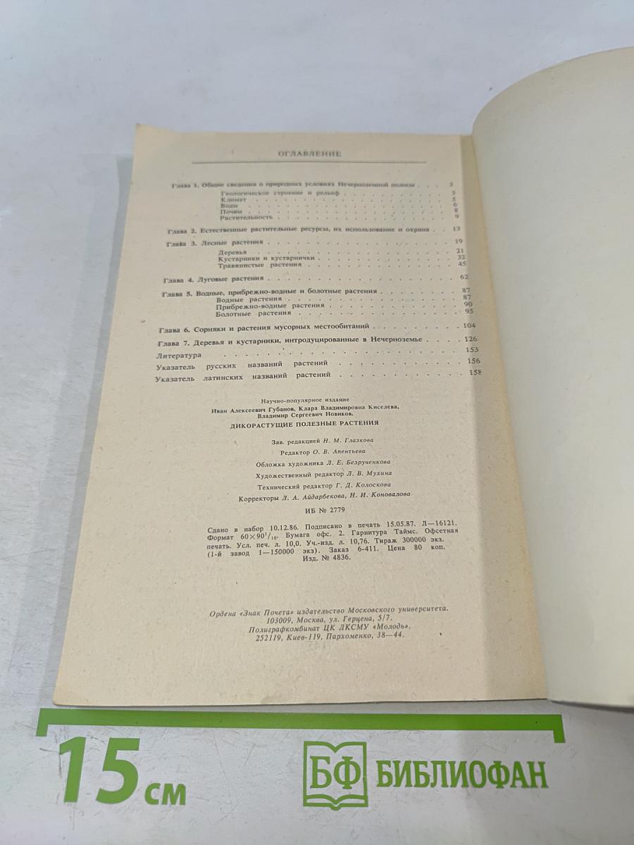 Дикорастущие полезные растения