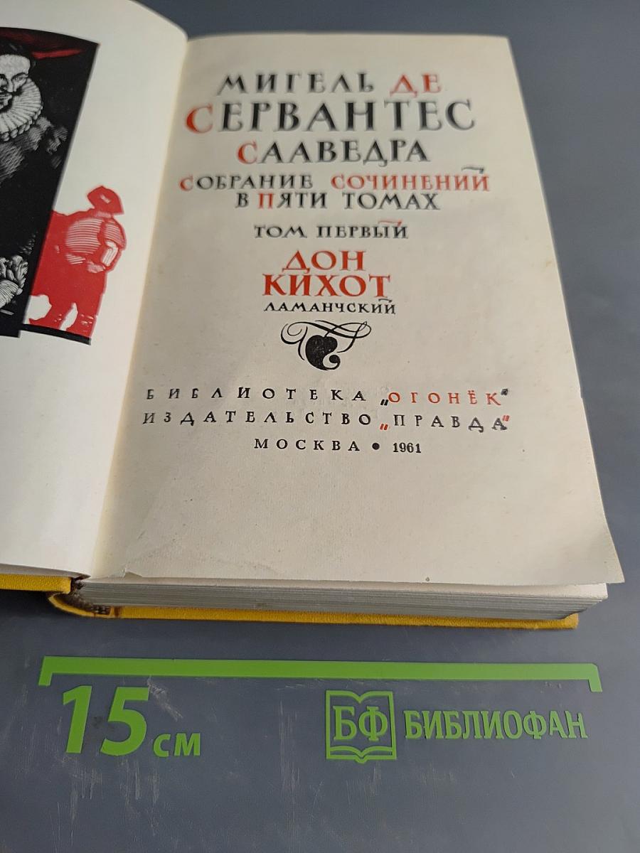 Дон Кихот. Том первый