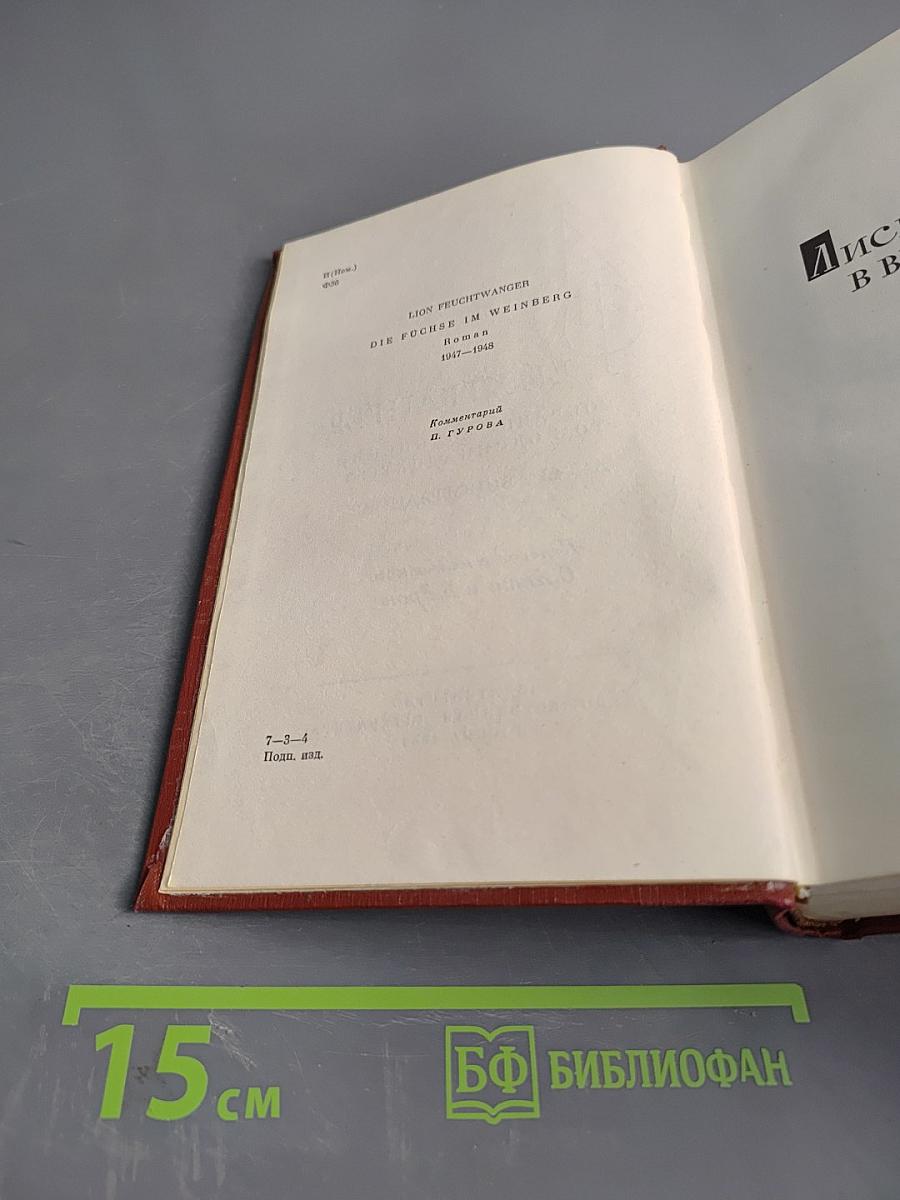 Лисы в винограднике