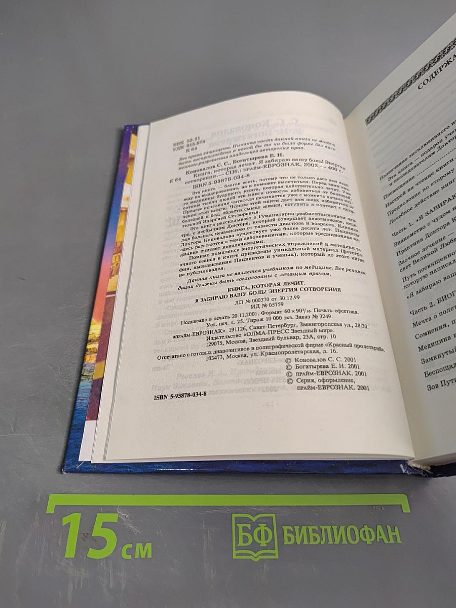 Книга, которая лечит. Я забираю вашу боль! Энергия сотворения