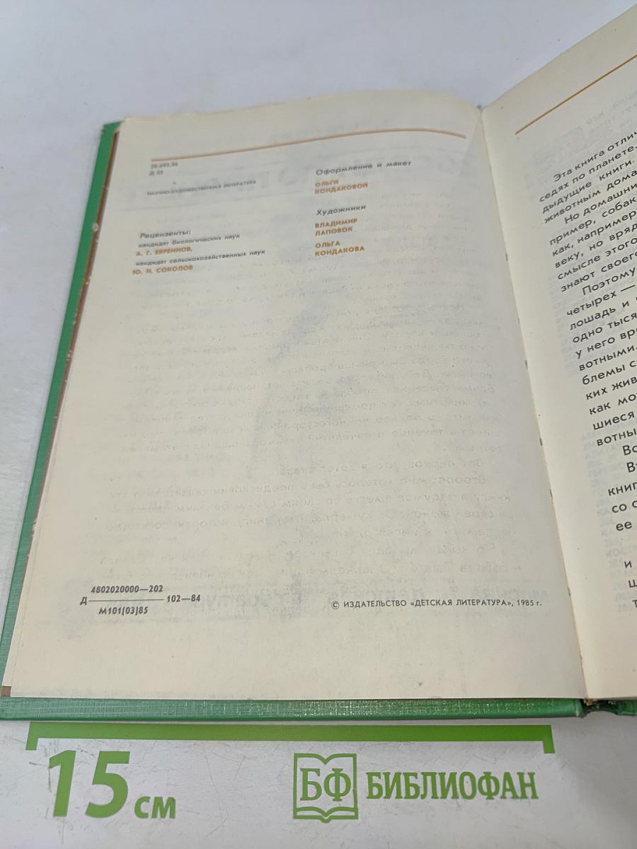 Соседи по планете. Домашние животные