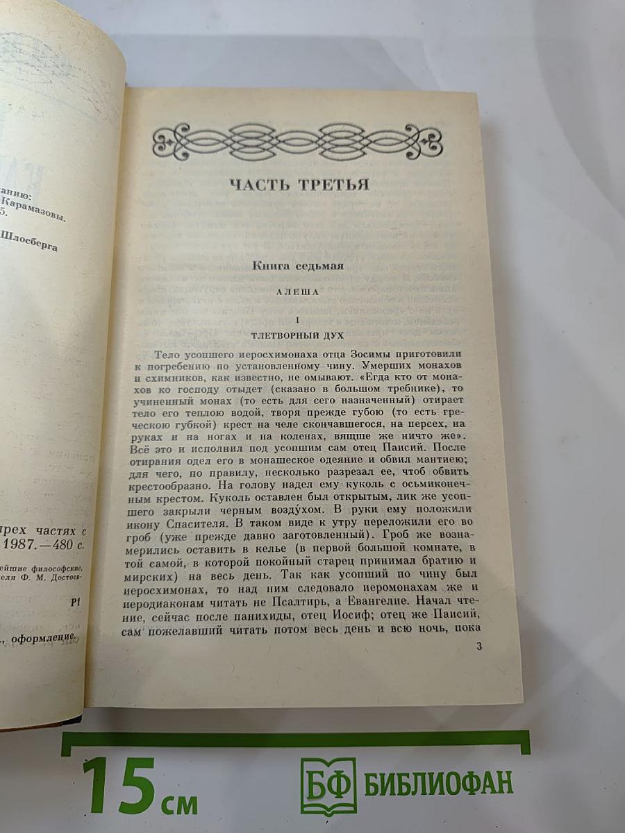 Братья Карамазовы. Части третья и четвертая