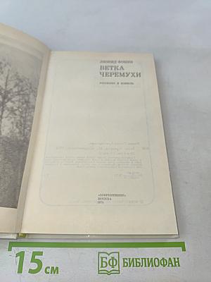 Ветка черемухи