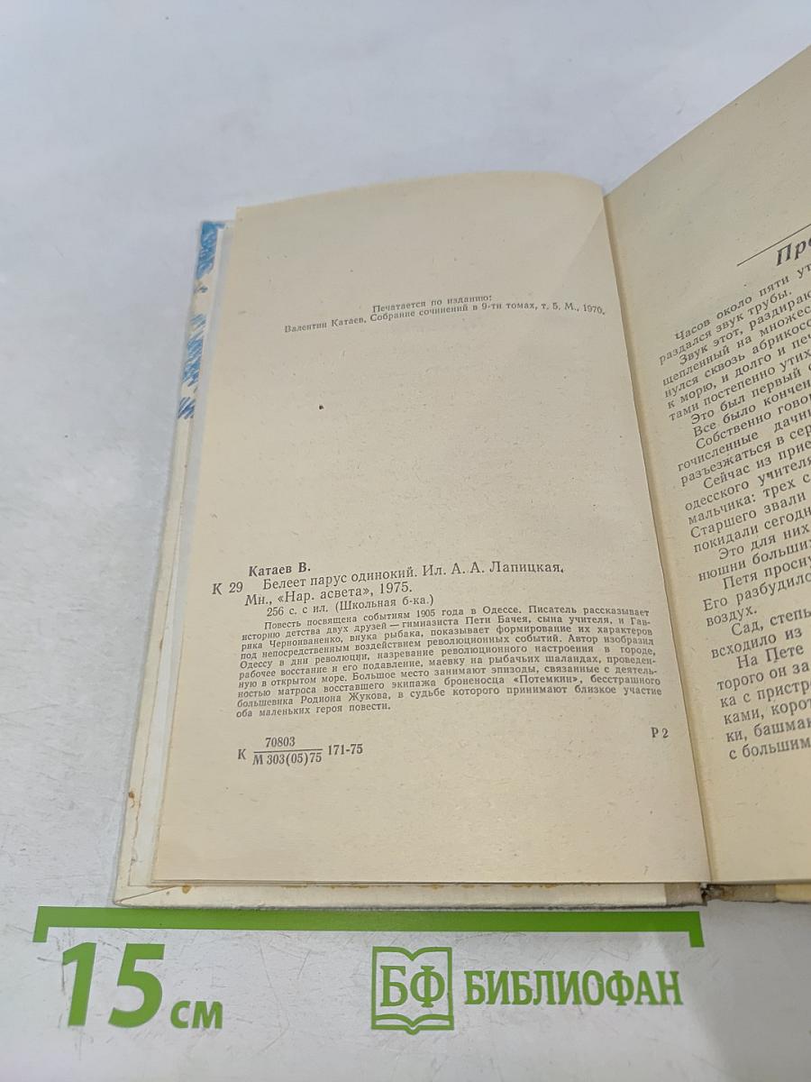 Белеет парус одинокий