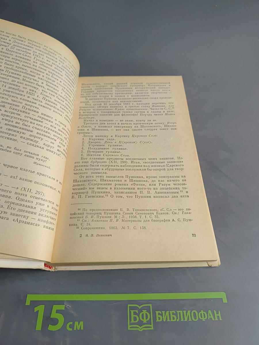 Автобиографическая проза и письма Пушкина